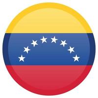 Flagge von Venezuela. zivile Variante. genaue Abmessungen, Elementproportionen und Farben. vektor