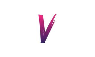 buchstabe v vektor logo kostenlose vorlage kostenloser vektor