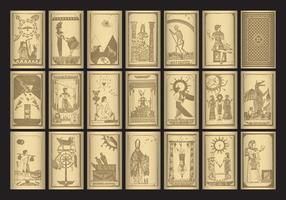 Ägypten Tarot vektor