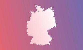 Deutscher Hintergrund mit rotem und violettem Farbverlauf vektor