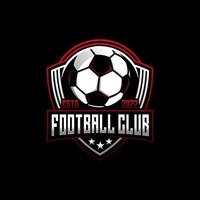 fotboll logotyp mönster vektor