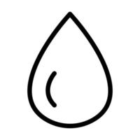 Wassertropfen-Icon-Design vektor