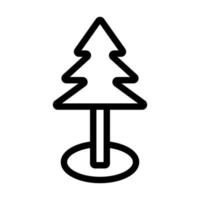 Pinienbaum-Icon-Design vektor