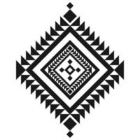 geometrische ethnische Musterkunst. amerikanischer, mexikanischer Stil. Hintergrund aztekische Stammesverzierung. design für stoff, kleidung, textil, logo, symbol. vektor