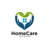 Logo-Vorlage für das Hauspflegezentrum vektor