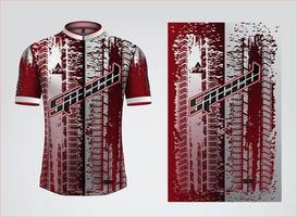 sport jersey t-shirt. cykling jersey attrapp för fotboll klubb. sport mönster tyg textil. sport bakgrund textur mönster vektor