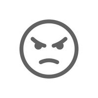 arg emoji ikon . perfekt för hemsida eller social media Ansökan. vektor tecken och symbol