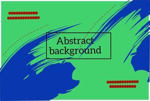 blauer und grüner abstrakter hintergrund für schablone vektor