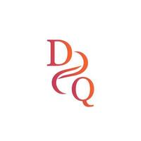 dc orange Färg logotyp design för din företag vektor