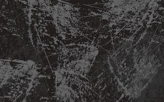 abstrakte Grunge-Textur dunkler schwarzer und weißer Hintergrund vektor
