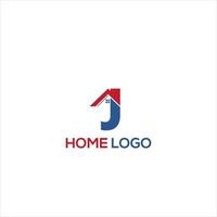 Immobilienunternehmen Branding House elegantes Wortmarken-Logo-Design vektor