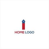 Immobilienunternehmen Branding House elegantes Wortmarken-Logo-Design vektor