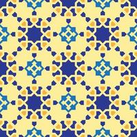abstrakte nahtlose Muster im islamischen Stil. vektor