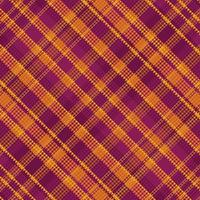 Tartan oder kariertes Halloween-Farbmuster. vektor