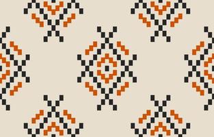 tyg etnisk aztec stil. etnisk geometrisk sömlös mönster i stam. vektor