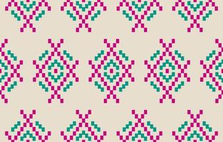 geometrisk etnisk sömlös mönster i stam. amerikansk, mexikansk stil. vektor
