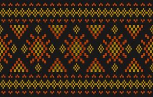 matta etnisk aztec stil. etnisk geometrisk sömlös mönster i stam. vektor