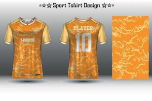 fotboll jersey mockup, fotboll jersey mockup, cykling jersey attrapp och sport jersey attrapp med abstrakt geometrisk mönster vektor