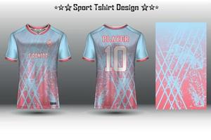 fotboll jersey attrapp fotboll jersey design sublimering sport t skjorta design samling för tävlings, cykling, spel, cross vektor