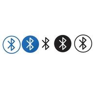 Bluetooth-Icon-Vektor-Design vektor
