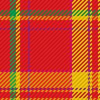 Nahtloses Muster aus schottischem Tartan-Plaid. wiederholbarer hintergrund mit karierter stoffstruktur. Vektorhintergrund gestreifter Textildruck. vektor