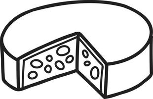 hand dragen ost kuber illustration vektor