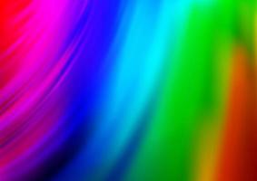 helle mehrfarbige, regenbogenvektorschablone mit Linien, Ovalen. vektor