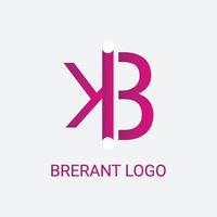 kreativ brant logotyp modern design vektor