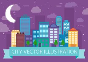 Freie Stadtbild Vektor-Illustration vektor