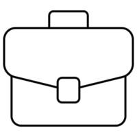 Bürotasche, die sich leicht ändern oder bearbeiten lässt vektor