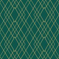 vintage art deco nahtloses muster. Strichzeichnungen geometrische Goldformen. moderne Ornamente-Vektor-Illustration. gatsby retro eleganter hintergrund für stoff, tapeten oder verpackung vektor