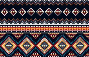 geometrisches ethnisches Muster nahtlos. ethnisches nahtloses Muster. design für stoffgeschäft, vorhang, hintergrund, teppich, tapete, kleidung, verpackung, batik, stoff, vektorillustration. vektor