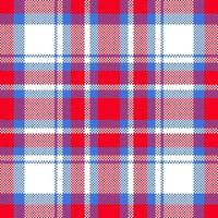 Pixel-Hintergrund-Vektor-Design. modernes, nahtloses Muster kariert. Stoff mit quadratischer Textur. Tartan Schottisches Textil. schönheit farbe madras verzierung. vektor