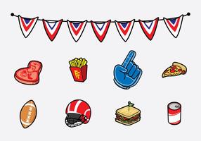 Gratis Tailgate Feast Icon Vector