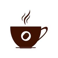 varm kaffe råna symbol i platt design. vektor illustration. eps 10.
