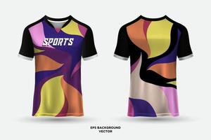 trogen och modern design jersey lämplig för tävlings, fotboll, spel, e sporter och cykling. vektor