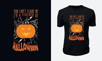 Halloween-T-Shirt-Design vektor