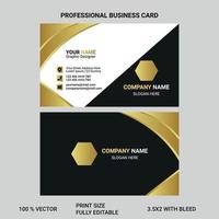 professionell företag kort för professionell användningar eller personlig använda sig av vektor