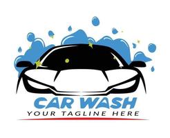 Auto-Detaillierung und Autowasch-Logo-Vektor für das Automobilgeschäft vektor
