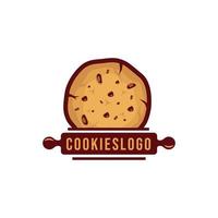 cookies logotyp design vektor illustration