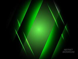 abstrakter geometrischer grüner transparenter Steigungslinienillustrationsmusterhintergrund vektor