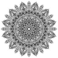 mandala former lätt för färg vektor mandala blomma orientalisk blomma mönster illustration