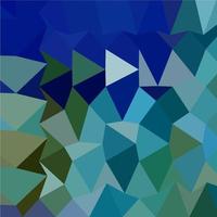blaues Pigment abstrakter niedriger Polygonhintergrund vektor