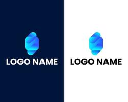 brev z och s modern logotyp design mall vektor