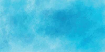 blauer Grunge-Aquarell-Texturhintergrund mit Rauch, pastellfarbener Aquarellfarbe abstrakter Hintergrund für Unternehmen, Unternehmen, Institutionen, Poster, Vorlagen, Partys, Feste, Vektoren, Illustrationen vektor