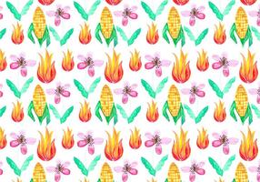 Free Vector Junina Corn Hintergrund