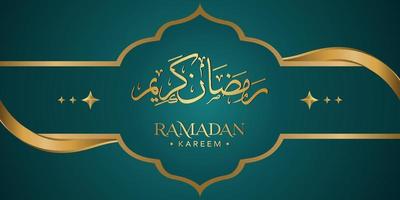 ramadan kareem hintergrunddesign. vektorillustration für grußkarten, poster und banner vektor