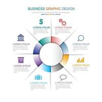 infographic flache Vektorgestaltungselementillustration für Netzfahne oder -darstellung verwendet vektor