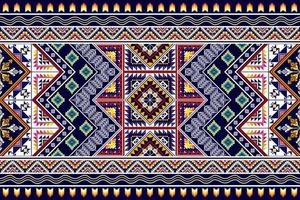 geometrisches abstraktes ethnisches Musterdesign. aztekischer Stoff Teppich Mandala Ornamente Textildekorationen Tapete. tribal boho native ethnische türkei traditionelle stickerei vektor hintergrund