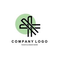 bokstaven n logotyp företags varumärke design, vektor teckensnitt illustration